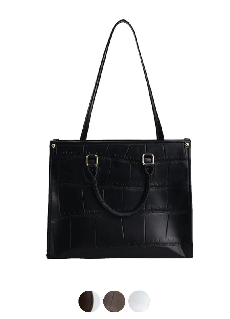Milano Large Crossbody-handväska I Läder För Kvinnor