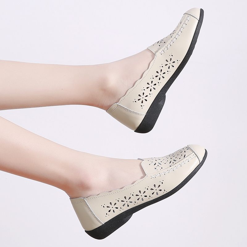 Mildre Dam Loafer Skor - Beige