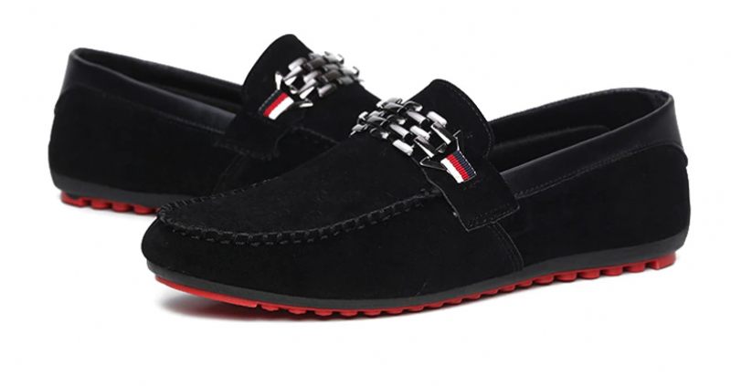 Milen Loafers För Män Mode - Svart