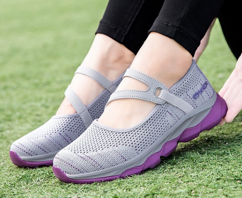 Miliani Slip-on Walking Loafer Skor För Kvinnor - Svart