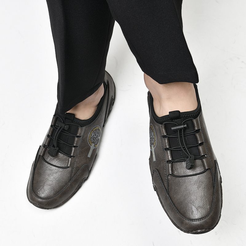 Minguez Casual Sneakers För Män - Beige