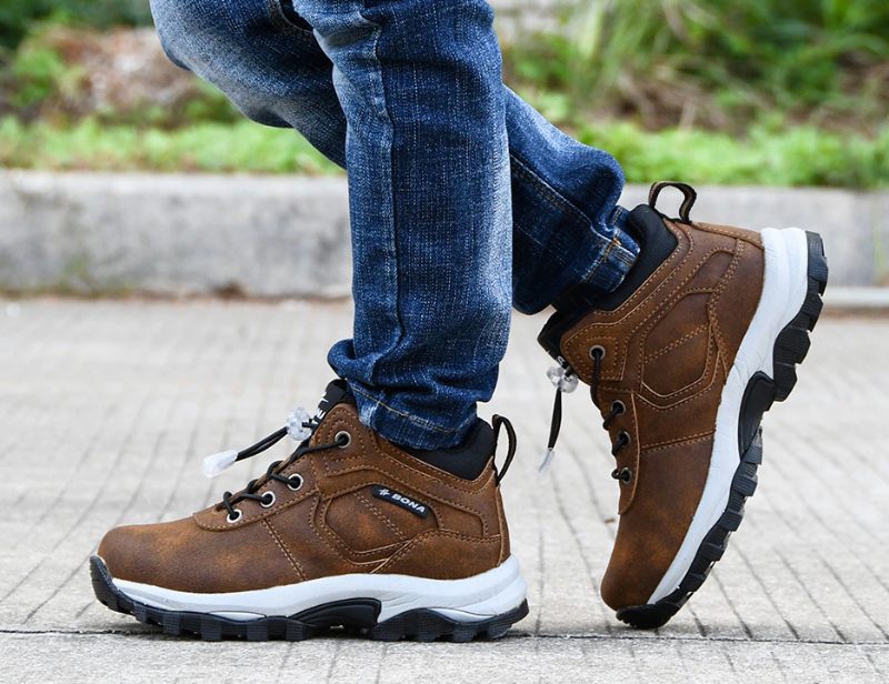 Miquel Pojkar Casual Sneakers - Brun