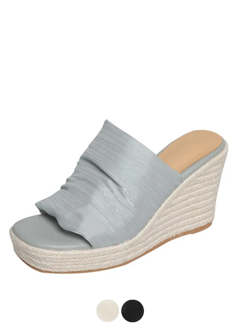 Mirtha Plisserade Sandaler För Kvinnor
