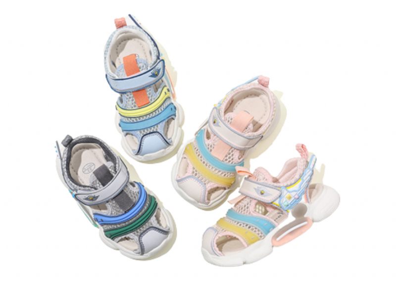 Mitchell Unisex Strandsandal För Barn - Blå
