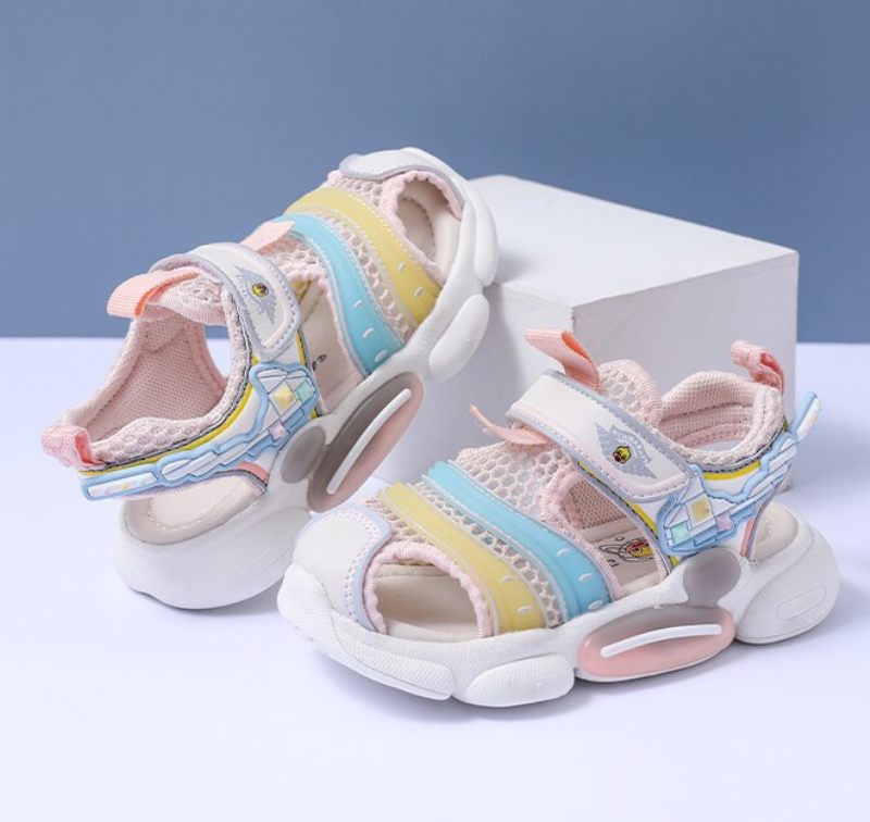 Mitchell Unisex Strandsandal För Barn - Blå