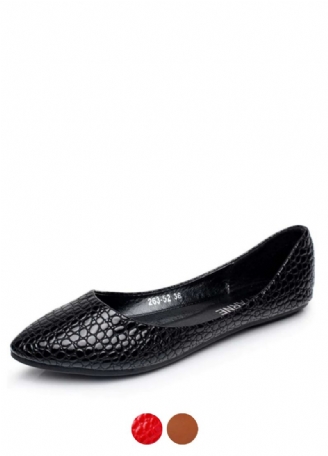 Modesta Flat Casual Läderskor För Kvinnor