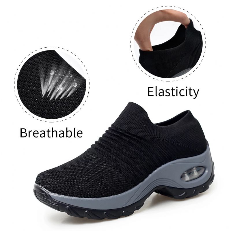 Möjlig Svart Sneaker För Kvinnor - Svart