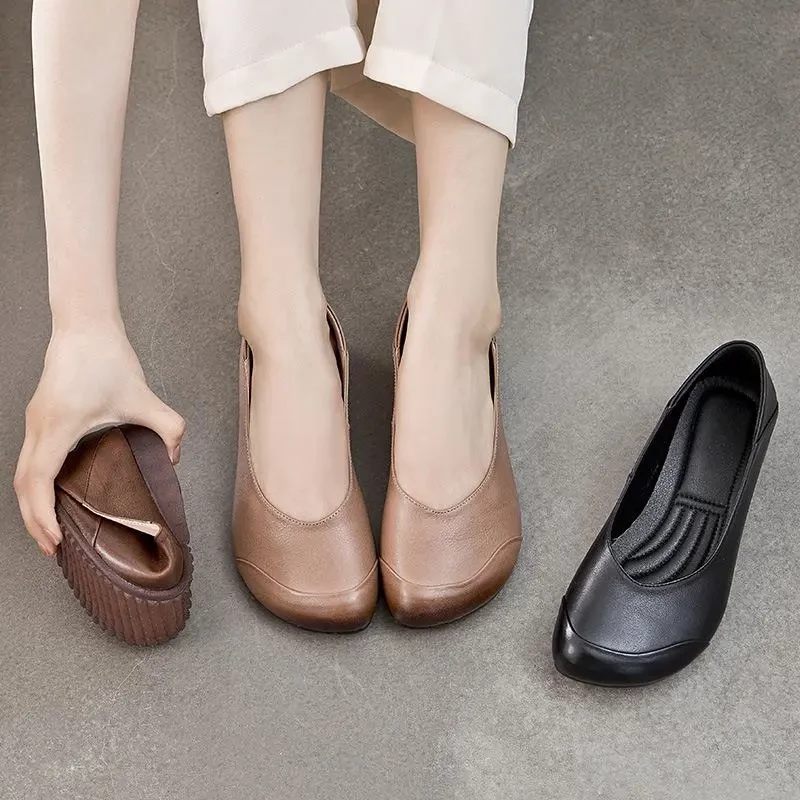 Moly Platta Skor För Kvinnor - Beige