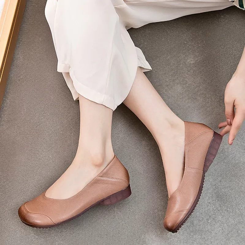 Moly Platta Skor För Kvinnor - Beige