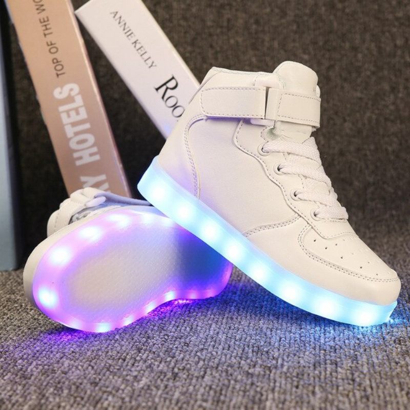 Momoa Unisex Lighted Sneaker För Barn - Lila