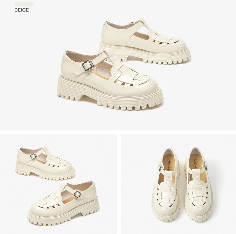 Monrow Damsandal - Beige