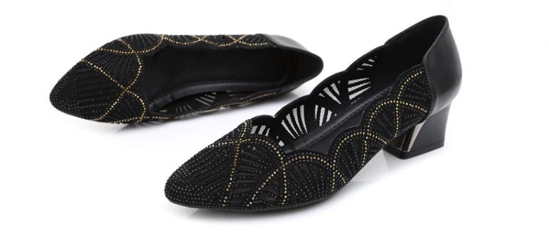 Monrroy Bekväma Pumps-skor För Kvinnor - Svart