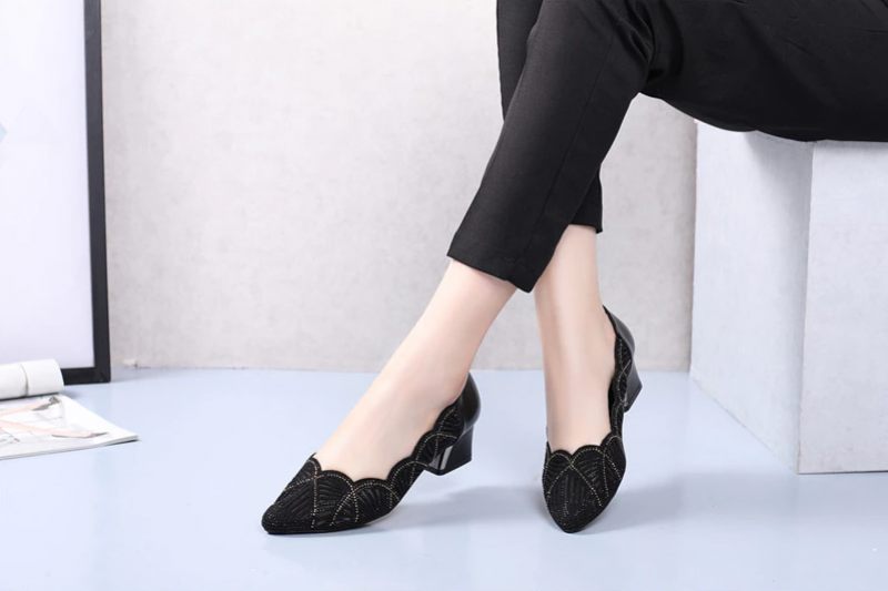 Monrroy Bekväma Pumps-skor För Kvinnor - Svart