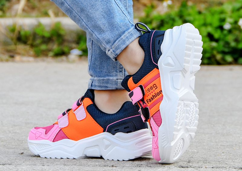 Montaner Unisex Sneakers För Barn - Rosa