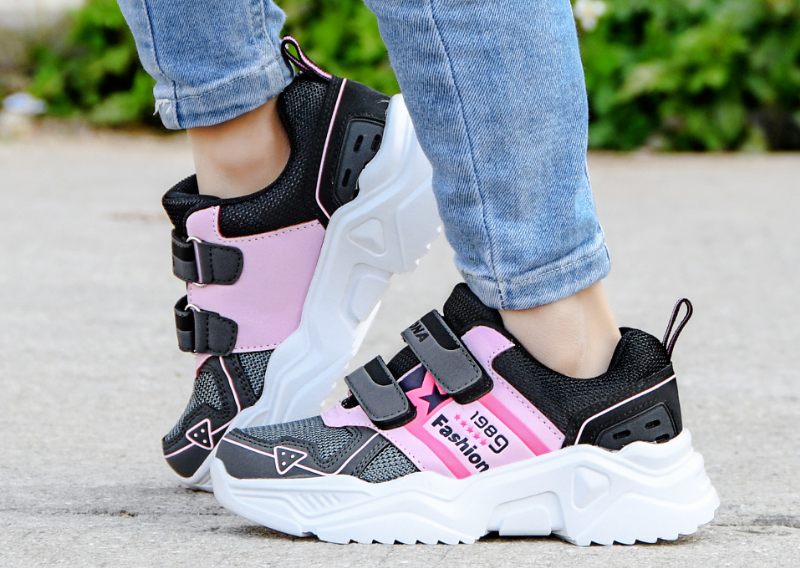 Montaner Unisex Sneakers För Barn - Rosa