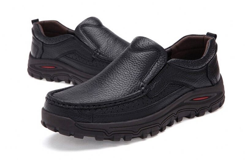 Montenegro Herrskor Med Snörning Loafers - Svart