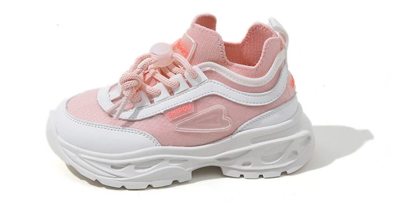 Moore Flickor Casual Sneaker - Rosa