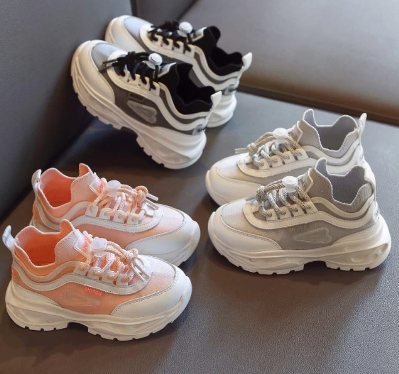 Moore Flickor Casual Sneaker - Rosa