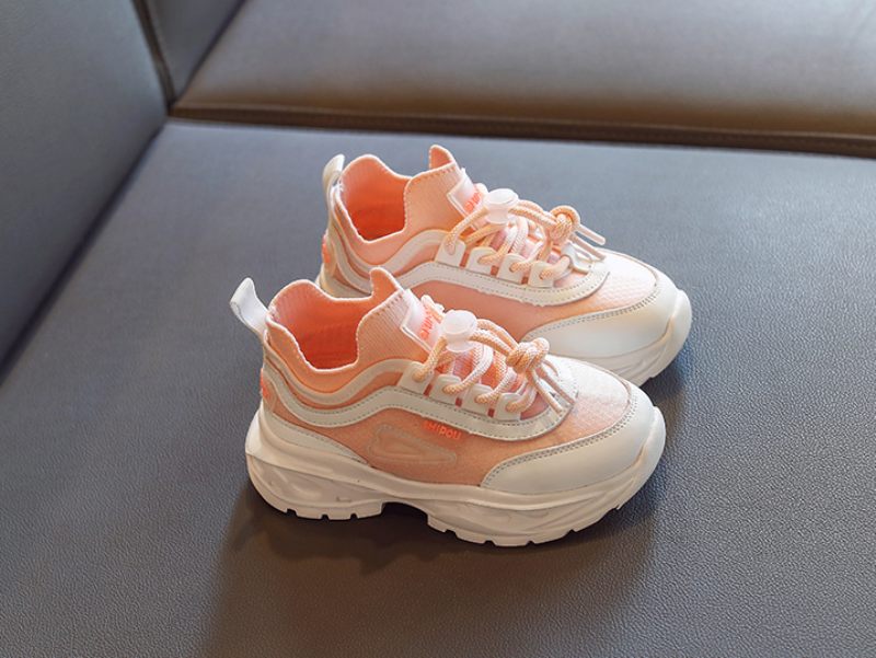 Moore Flickor Casual Sneaker - Rosa