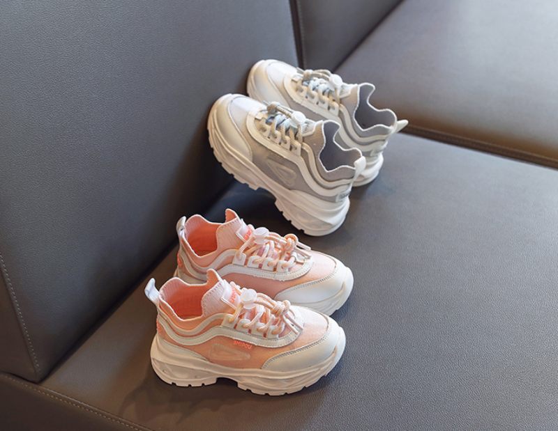 Moore Flickor Casual Sneaker - Rosa