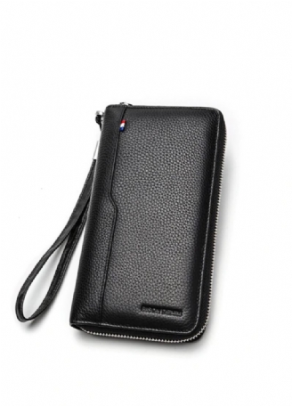 Moraes Läder Clutch Plånböcker För Män