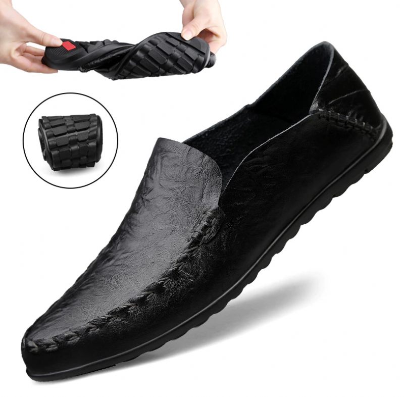 Morenos Loafers För Män - Svart