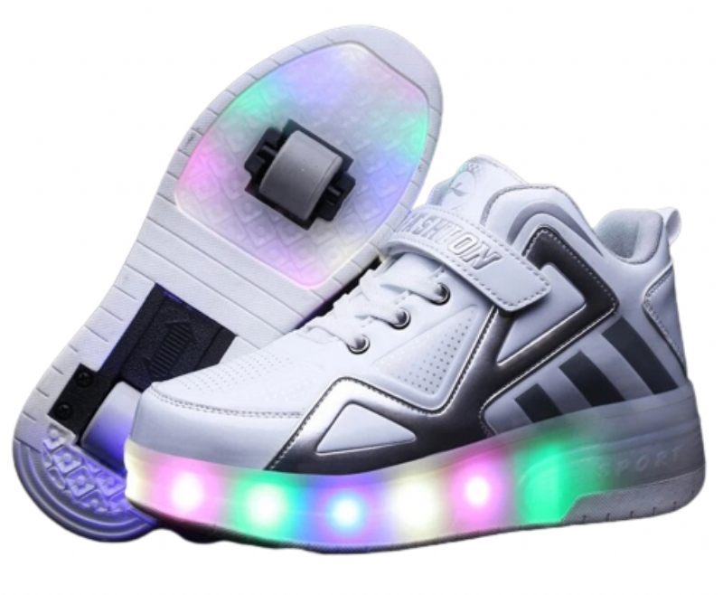 Morgan Unisex Rullsneakers För Barn - Vit