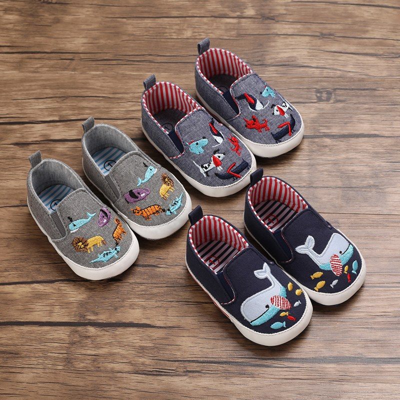 Moro Baby Pojkar Casual Sneakers - Marinblå