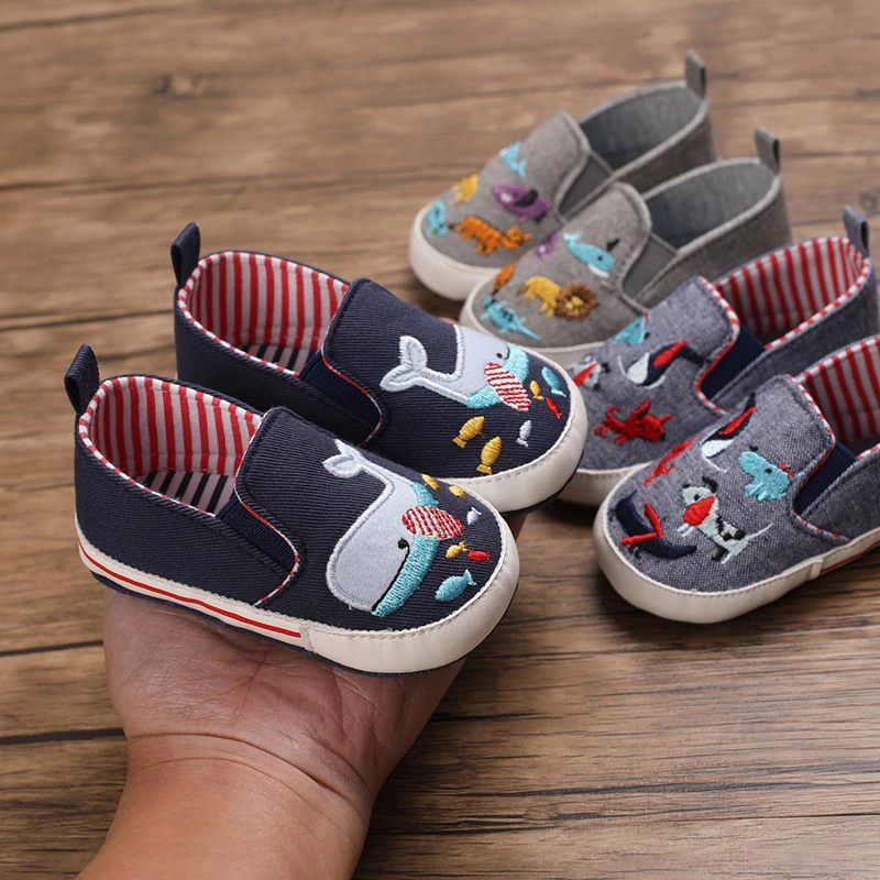 Moro Baby Pojkar Casual Sneakers - Marinblå