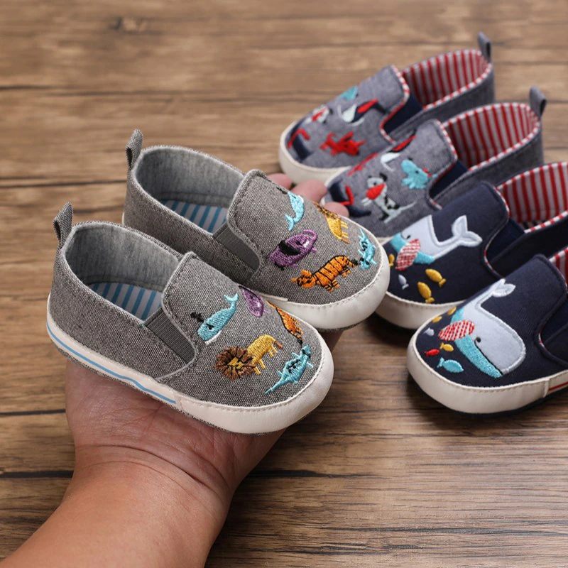 Moro Baby Pojkar Casual Sneakers - Marinblå