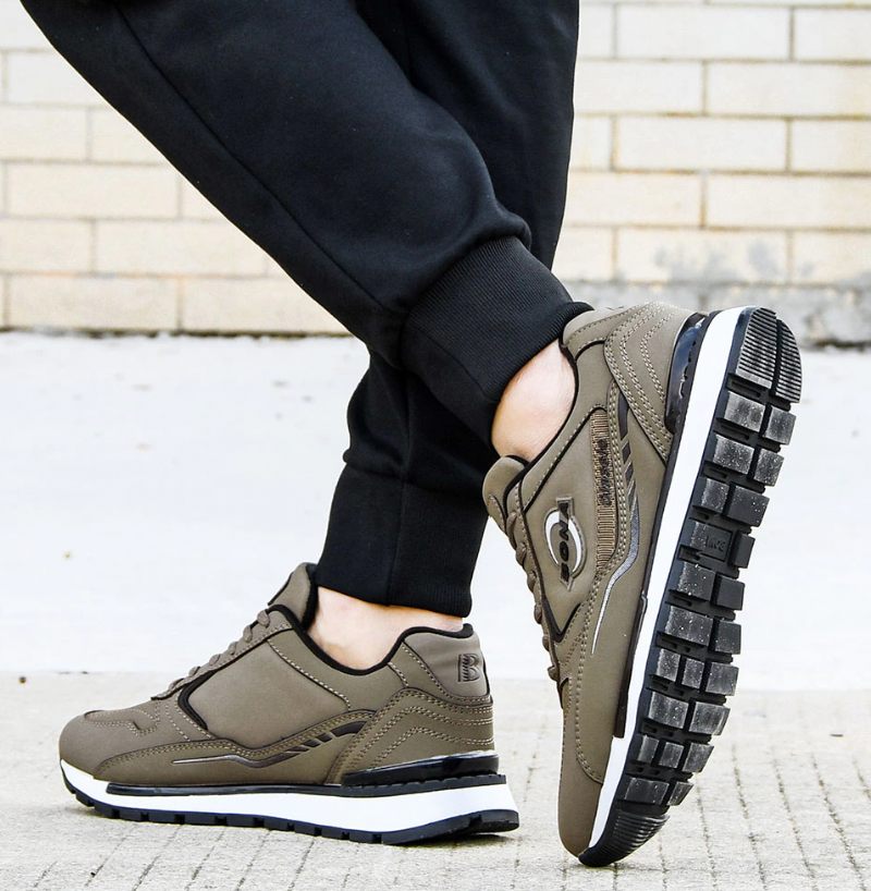 Moro Casual Sneakers För Män - Khaki
