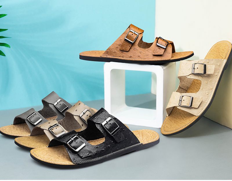 Muller Casual Sandal För Män - Kaki