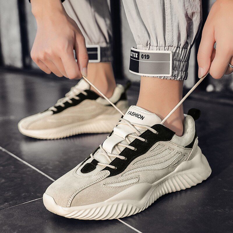 Multimax Walking Sneakers För Män - Grå