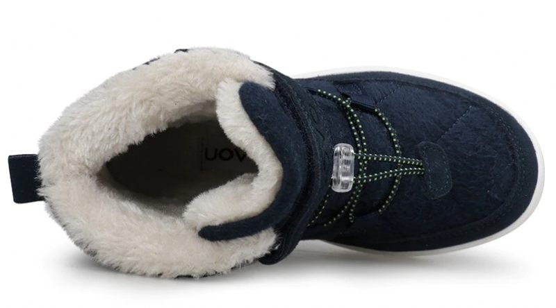Muñoz Unisex Vinterstövlar För Barn - Marinpäls