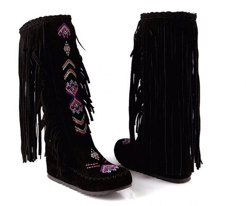 Naisha Boots Mid Calf - Gult