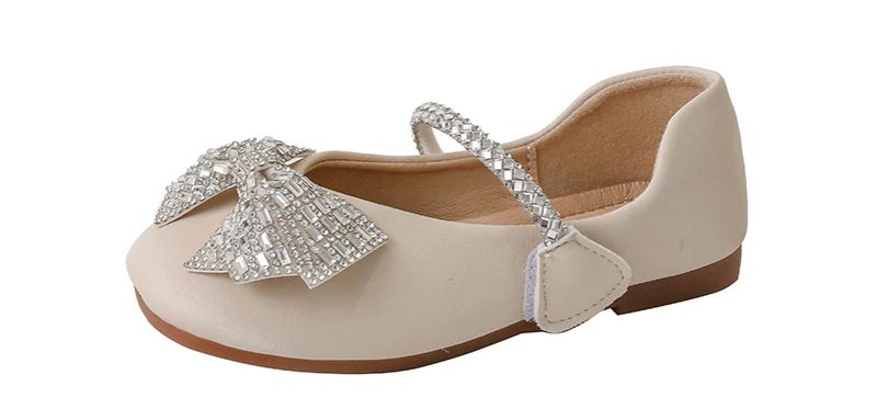 Nanny Flickor Platta Skor - Beige