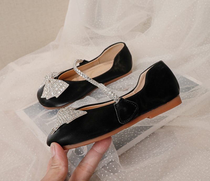 Nanny Flickor Platta Skor - Beige