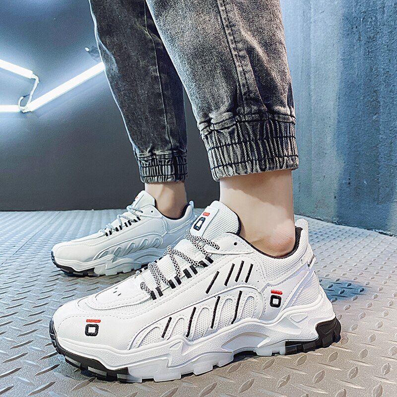 Nara Modesneakers För Män - Vit