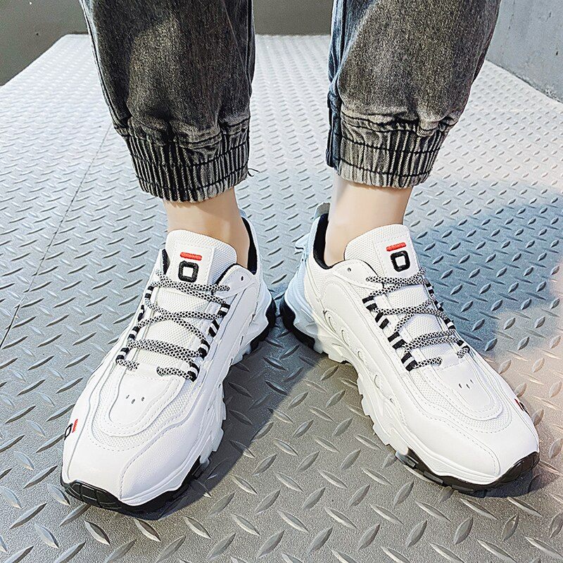 Nara Modesneakers För Män - Vit