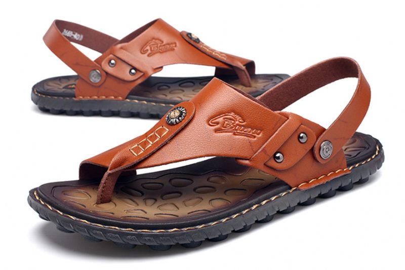 Nasau Casual Sandal För Män - Kaffe