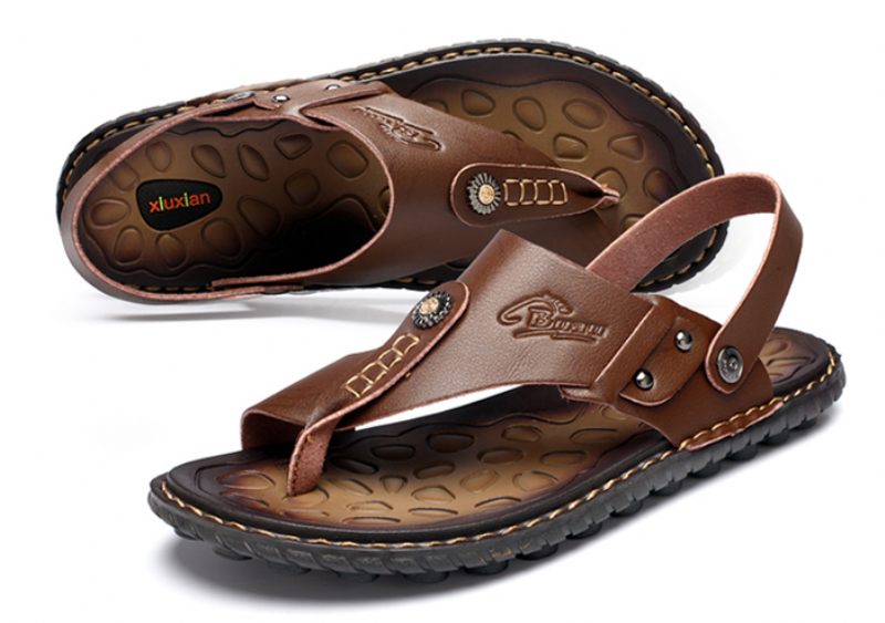 Nasau Casual Sandal För Män - Kaffe