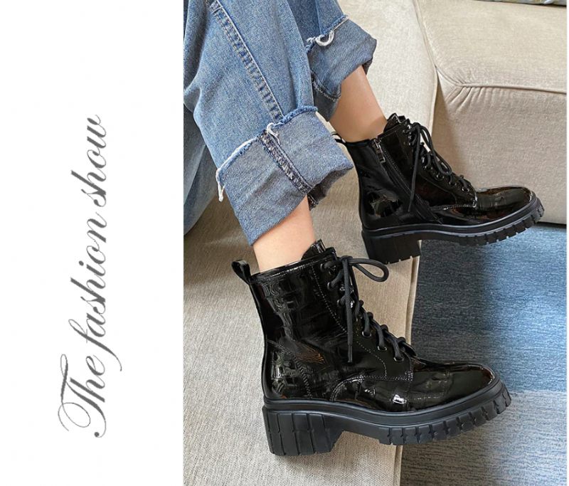 Nashira Boots Ankelhöjd - Brun utan plysch