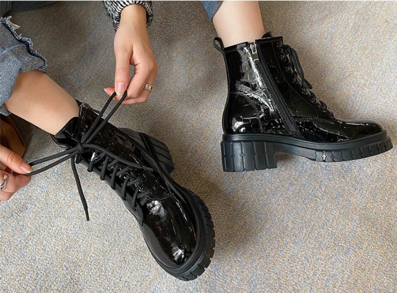 Nashira Boots Ankelhöjd - Brun utan plysch