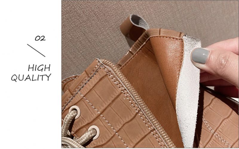 Nashira Boots Ankelhöjd - Brun utan plysch