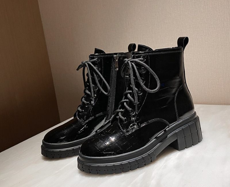 Nashira Boots Ankelhöjd - Brun utan plysch