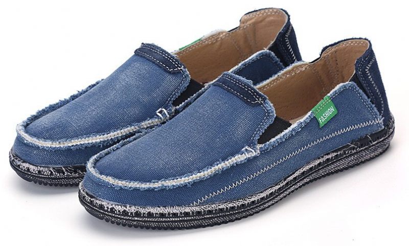 Nathan Loafers Modeskor För Män - Blå