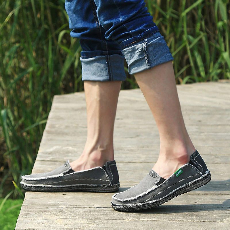 Nathan Loafers Modeskor För Män - Blå
