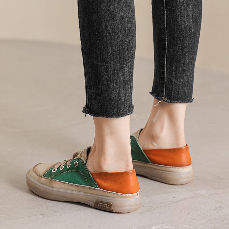 Nathy Casual Sommarsneaker För Kvinnor - Grön