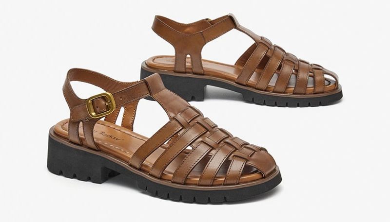 Natucha Sandal För Kvinnor - Brun