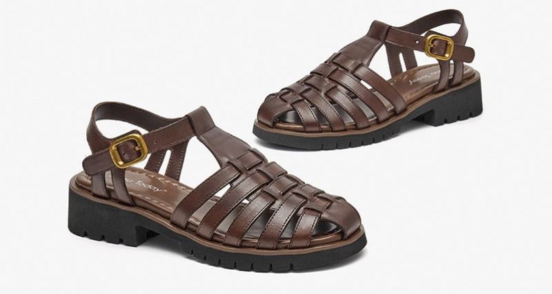 Natucha Sandal För Kvinnor - Brun